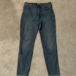 Madewell curvy high-rise skinny jeans size 30